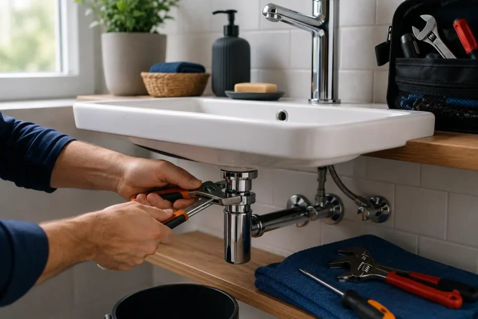 Fixa kranar och avlopp